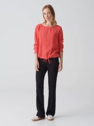 OPUS Bluzka "Forti" w kolorze czerwonym rozmiar: 44. Czerwone bluzki Opus, bez wzorów, bez kołnierzyka, bez ramiączek. Za 130.99 zł.