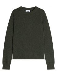Just Cashmere Kaszmirowy sweter "Lexini" w kolorze ciemnozielonym rozmiar: S. Zielone swetry Just Cashmere, s, bez wzorów, z kaszmiru, bez ramiączek. Za 407.53 zł.