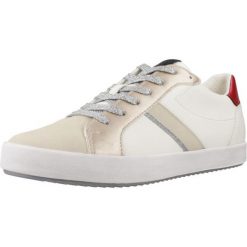 Buty GEOX D BLOMIEE Beżowy. Brązowe buty trekkingowe Geox, z syntetyku, bez zapięcia. Za 236.99 zł.