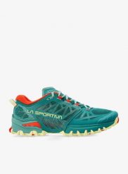 Buty trailowe damskie La Sportiva Bushido III. Zielone buty do biegania La Sportiva, bez wzorów, z gumy, bez zapięcia, do biegania. Za 877.95 zł.