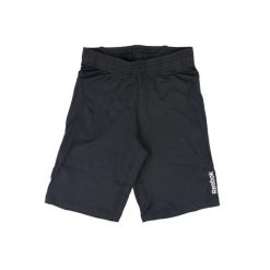 Spodenki Reebok Ser Short Tight Junior Z08509. Czarne szorty Reebok, bez wzorów. Za 29.99 zł.
