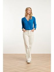 Smashed Lemon Dżinsy - Straight fit - w kolorze białym rozmiar: XL. Białe jeansy Smashed Lemon, xl, bez wzorów, klasyczne. Za 149.95 zł.