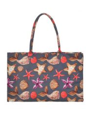 BLE Shopper bag w kolorze antracytowym - 58 x 32 cm rozmiar: onesize. Czarne shopper bag BLE, bez wzorów, z materiału, na ramię, bez dodatków. Za 80.70 zł.