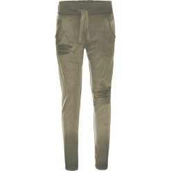 Spodnie dresowe bonprix oliwkowy "used". Spodnie sportowe marki bonprix. Za 59.99 zł.