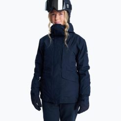Kurtka snowboardowa damska ROXY Gore-Tex Stormday. Czarne kurtki narciarskie Roxy, na zimę, l, bez wzorów, z gore-texu, bez kaptura, snowboardowy, gore-tex. Za 1,602.15 zł.