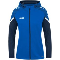 Damska bluza dresowa z kapturem Jako Performance. Niebieskie bluzy z kapturem JAKO, s, bez wzorów, z dresówki, z kapturem. Za 264.10 zł.