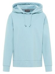 ELBSAND Bluza "Maika" w kolorze błękitnym rozmiar: M. Niebieskie bluzy ELBSAND, m, bez wzorów, z bawełny, z kapturem. Za 173.99 zł.