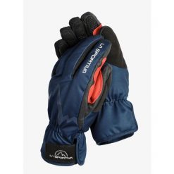 Rękawice skiturowe La Sportiva Ski Touring Gloves. Niebieskie rękawiczki La Sportiva, bez wzorów. Za 440.99 zł.