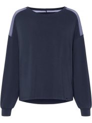 Naturana Bluza w kolorze granatowym rozmiar: M. Niebieskie bluzy Naturana, m, bez wzorów, bez kaptura. Za 114.44 zł.