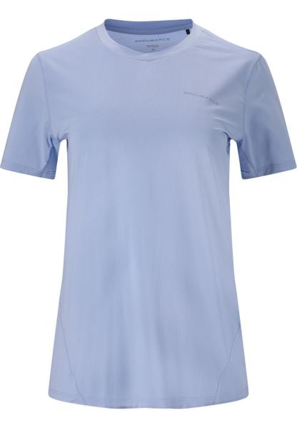 Koszulka damska Endurance Nan. Czarne t-shirty sportowe Endurance, bez wzorów, z elastanu, bez ramiączek, do biegania. Za 150.90 zł.