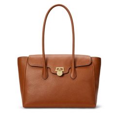 Torebka LAUREN RALPH LAUREN. Brązowe torebki klasyczne Lauren Ralph Lauren, bez wzorów, klasyczne, bez dodatków. Za 2,199.00 zł.