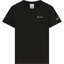 T-shirt Damski. Czarne t-shirty Champion, bez wzorów, sportowe, bez kołnierzyka, bez ramiączek. Za 131.99 zł.