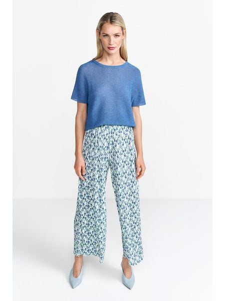 Rich & Royal Sweter w kolorze niebieskim rozmiar: S. Niebieskie swetry Rich & Royal, s, bez wzorów, ze splotem, bez ramiączek. Za 184.95 zł.