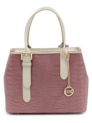 Mia Tomazzi Skórzana torebka w kolorze jasnoróżowo-beżowym - 41 x 24 x 11 cm rozmiar: onesize. Brązowe torebki klasyczne Mia Tomazzi, bez wzorów, z materiału, przez ramię, bez dodatków. Za 347.99 zł.