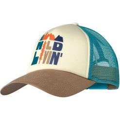 Czapka z daszkiem BUFF TRUCKER CAP SCEN MULTI. Czarne czapki z daszkiem Buff, bez wzorów, sportowe. Za 92.99 zł.
