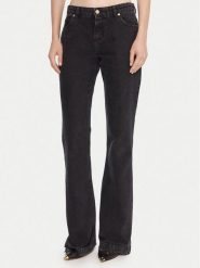 Just Cavalli Jeansy 79PAB5F3 CDWC8 Czarny Flare Fit. Czarne jeansy Just Cavalli, bez wzorów, z bawełny. Za 839.99 zł.