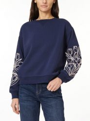 Scotch & Soda Bluza w kolorze granatowym rozmiar: L. Niebieskie bluzy Scotch & Soda, l, bez wzorów, z bawełny, bez kaptura. Za 185.32 zł.