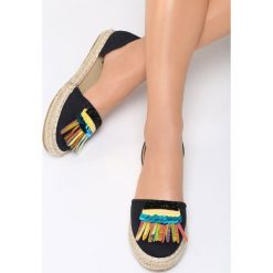 Czarne Espadryle Rhythm. Espadryle marki Born2be. Za 59.99 zł.