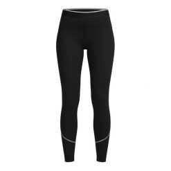 Legginsy damskie Under Armour HeatGear Elite. Czarne legginsy Under Armour, bez wzorów, z elastanu. Za 305.30 zł.