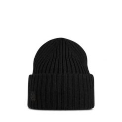 Czapka zimowa Buff Knitted Erviny. Czarne czapki zimowe Buff, bez wzorów, z materiału. Za 208.10 zł.