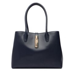 Torebka Furla. Niebieskie torebki klasyczne Furla, bez wzorów, klasyczne, bez dodatków. Za 1,529.00 zł.