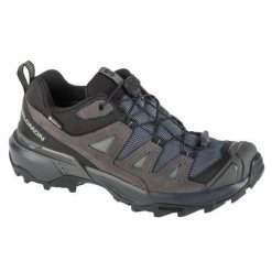 Buty trekkingowe damskie Salomon X Ultra 360 Ltr Gtx. Szare buty trekkingowe Salomon, z materiału, bez zapięcia. Za 612.00 zł.