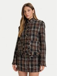 ViCOLO Marynarka TF0204 Brązowy Regular Fit. Brązowe marynarki i żakiety ViCOLO, m, bez wzorów, z syntetyku, bez ramiączek. Za 1,049.00 zł.