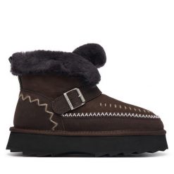 Śniegowce EMU Australia. Brązowe śniegowce Emu Australia, bez wzorów, bez zapięcia. Za 774.99 zł.