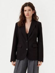 ONLY Marynarka Raven 15338389 Czarny Slim Fit. Czarne marynarki i żakiety ONLY, bez wzorów, z syntetyku, bez ramiączek. Za 139.99 zł.