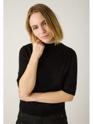 More & More Golf w kolorze czarnym rozmiar: 34. Czarne swetry More & More, bez wzorów, z bawełny, bez ramiączek. Za 82.99 zł.