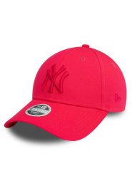 New Era Czapka z daszkiem League Essential 9Forty New York Yankees 60595168 Różowy. Czerwone czapki z daszkiem New Era, bez wzorów, z bawełny. Za 119.99 zł.