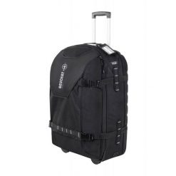 Beuchat Voyager XL – duża torba nurkowa podróżna na kółkach. Czarne torby podróżne BEUCHAT, bez wzorów, z materiału, duże. Za 899.00 zł.