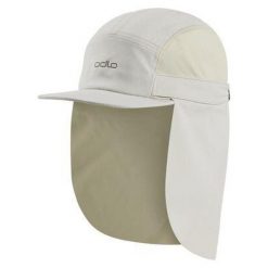 Czapka z daszkiem Odlo Performance Light Shade Cap Cap. Brązowe czapki z daszkiem ODLO, bez wzorów, sportowe. W wyprzedaży za 197.99 zł.