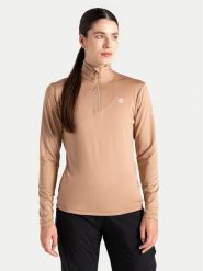 Dare2B Bluza techniczna Lowline II DWL452 Beżowy Slim Fit. Brązowe bluzy bez kaptura Dare2B, bez wzorów, z syntetyku, bez kaptura, narciarskie. Za 39.99 zł.