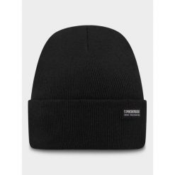 Czapka narciarska dla dorosłych Poederbaas Park Beanie. Czarne czapki zimowe POEDERBAAS, bez wzorów, sportowe. Za 159.99 zł.