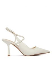 Aldo Szpilki Brunette 13965195 Biały. Białe szpilki Aldo, bez wzorów, ze skóry, bez obcasa, na szpilce, bez zapięcia. Za 379.99 zł.