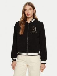 Guess Kurtka bomber V5RL06 KCPC2 Czarny Regular Fit. Czarne kurtki Guess, xl, z aplikacjami, z syntetyku, bez kaptura. Za 599.99 zł.