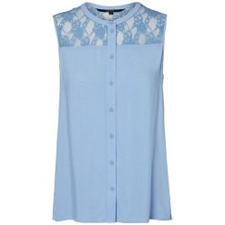 Vero Moda Abby S / L Shirt A Vista Niebieska Bluzka (Rozmiar L). Bluzki marki Vero Moda. W wyprzedaży za 50.00 zł.