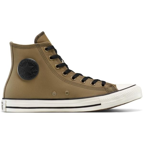 Buty sportowe Converse Chuck Taylor All Star. Brązowe buty treningowe Converse, bez wzorów, z materiału, bez zapięcia, na fitness i siłownię. Za 390.00 zł.