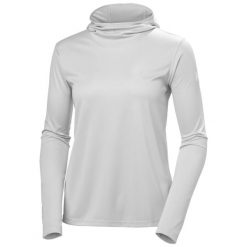 Bluza damska Helly Hansen TECH. Białe bluzy Helly Hansen, m, bez wzorów, z materiału, bez ramiączek, bez kaptura. Za 243.00 zł.