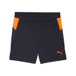 Młodzieżowe piłkarskie szorty treningowe individualCUP PUMA. Brązowa szorty sportowe Puma, bez wzorów, do piłki nożnej. Za 139.00 zł.