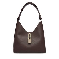 Torebka Furla. Brązowe torebki klasyczne Furla, bez wzorów, klasyczne, bez dodatków. Za 1,259.00 zł.