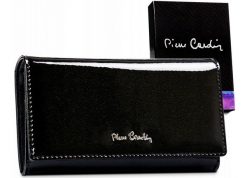 Portfel czarny Pierre Cardin [DH] 05 LINE 114. Czarne portfele bez wzorów, ze skóry. Za 62.00 zł.