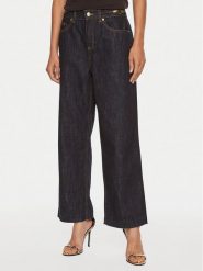 Just Cavalli Jeansy 77PAB5C4 Granatowy Straight Fit. Niebieskie jeansy Just Cavalli, bez wzorów, z bawełny. Za 579.99 zł.