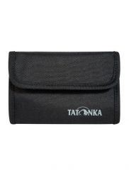 Portfel Tatonka Money Box RFID B - black/black. Czarne portfele Tatonka, bez wzorów, z poliamidu. Za 72.99 zł.