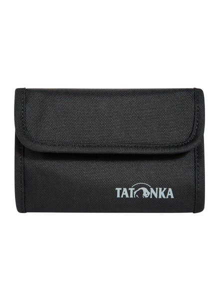 Portfel Tatonka Money Box RFID B - black/black. Czarne portfele Tatonka, bez wzorów, z poliamidu. Za 69.29 zł.