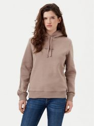 Calvin Klein Jeans Bluza Monologo J20J223536 Beżowy Regular Fit. Brązowe bluzy Calvin Klein Jeans, xxs, bez wzorów, z bawełny, bez kaptura. Za 239.99 zł.