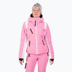 Kurtka narciarska damska Rossignol Pilot Down Jkt. Czerwone kurtki narciarskie Rossignol, na zimę, l, bez wzorów, z elastanu, bez kaptura, narciarskie. Za 3,949.00 zł.