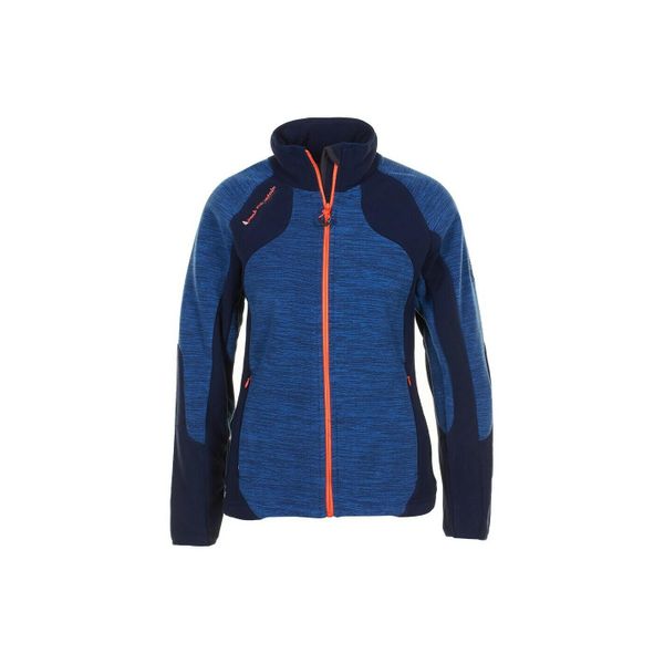 Damska kurtka polarowa Peak Mountain Acut. Niebieskie kurtki narciarskie Peak Mountain, na zimę, xl, bez wzorów, z polaru, bez kaptura, narciarskie. W wyprzedaży za 233.00 zł.