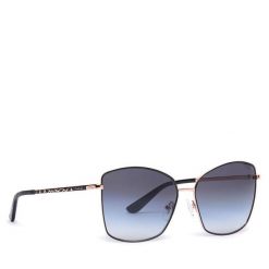 Okulary przeciwsłoneczne Guess. Czarne okulary przeciwsłoneczne Guess, z aplikacjami. Za 269.99 zł.
